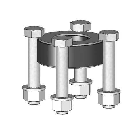 Flamco Pumpendistanzstück f. Pumpe Einbaul. von 280 mm in Flamco-MK DN 65