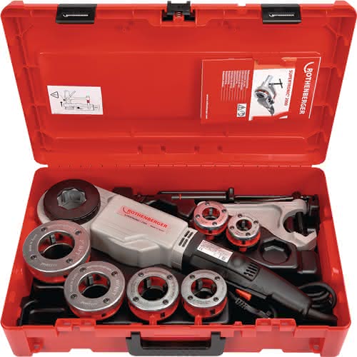 Gewindeschneidmaschine SUPERTRONIC® 2000 Set,BSPT R 1/2-2Zoll 1010W ROTHENBERGER Gewindeschneidmaschine SUPERTRONIC® 2000 Set,BSPT R 1/2-2Zoll 1010W ROTHENBERGER
