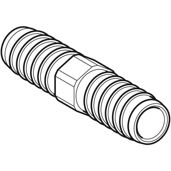 Geberit Kupplung zu Geberit Rohr für innenliegende Zirkulation d14