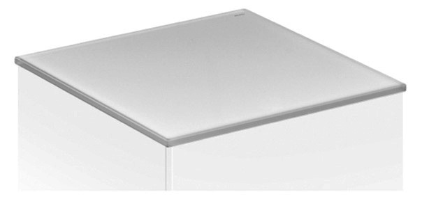 KEUCO Abdeckplatte Edition 11 31326, Cristallinglas, 1411x3x524mm, trüffel