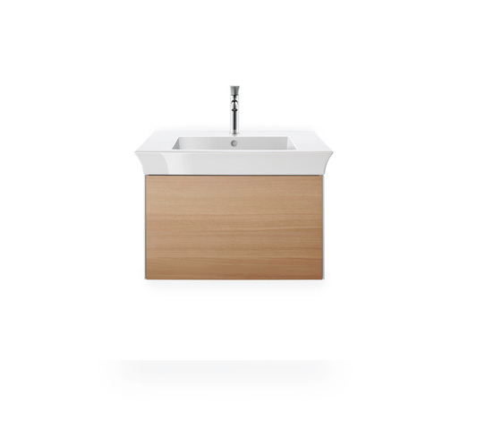 Duravit WT/MWT White Tulip, 750mm, weiß m.ÜL,1 HL,u.glasiert,Rückw.geschl.