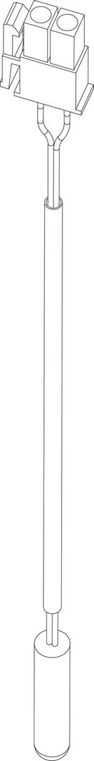 BOSCH Ersatzteil TTNR: 87337026360 Temperaturfühler NTC 200mm R40 molex