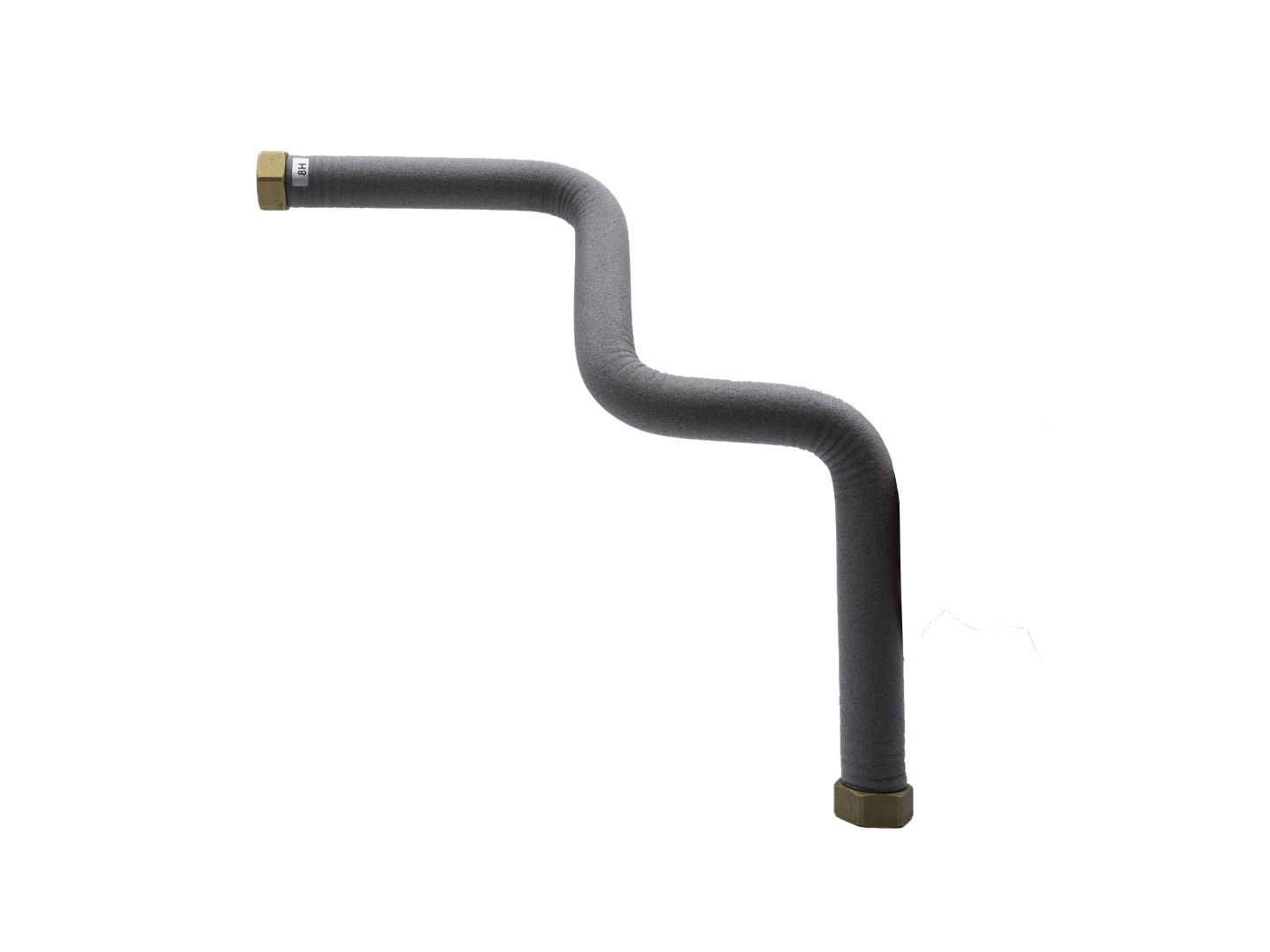 Rohr 8H mit 2x ÜW G1' für Hydromodul