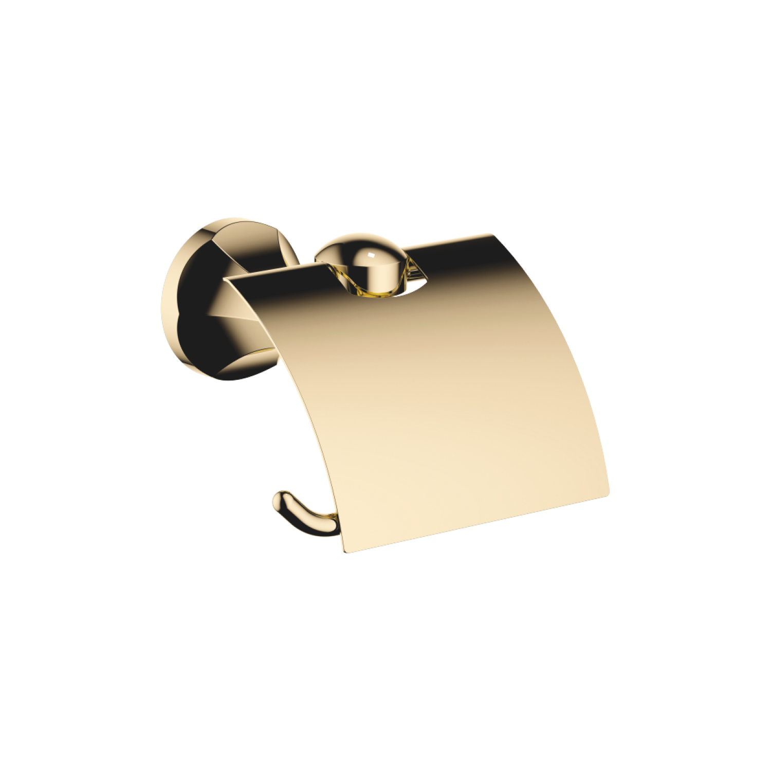DO Papierrollenhalter mit Deckel MADISON 83510361 Messing (23kt Gold)
