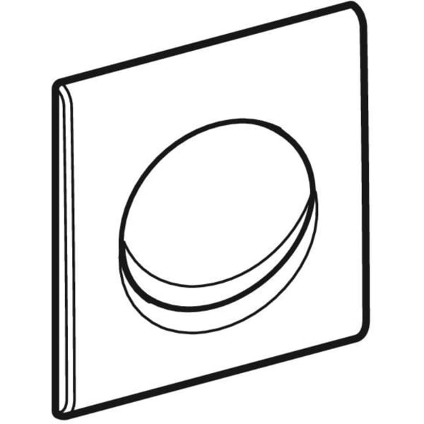 Geberit Samba BetPl. für UR-Strg. mit pneumatischer Sp-Ausl., weiß-alpin Geberit Samba BetPl. für UR-Strg. mit pneumatischer Sp-Ausl., weiß-alpin