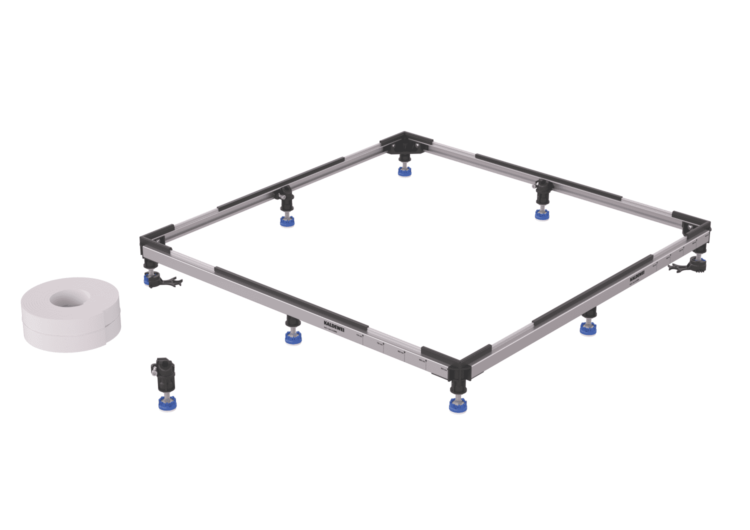 KA Duschwannen-Fußrahmen FR 5300 FLEX Plus (FR II+) 1500x1800mm