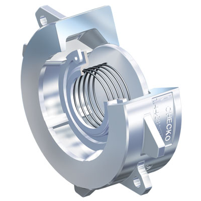 ARI Zw.-Fl.-Rückschlagvtl.CHECKO-D DN 25,PN 40,1.4408