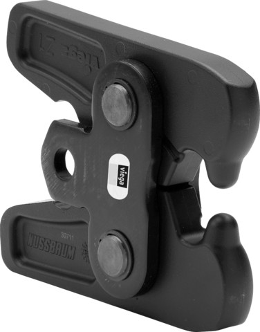 Viega Zugbacke 2296.2 in 12-35mm und 20-25mm Stahl schwarz
