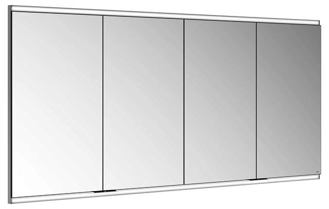KEUCO Royal Modular 2.0 SPS, DALI 80042, Einb,4Steckd,sb-elox,1600x700x120mm