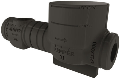 KEMPER Dämmschale für WZ-Kombi CLASSIC inkl. Verschlussclipse, DN20