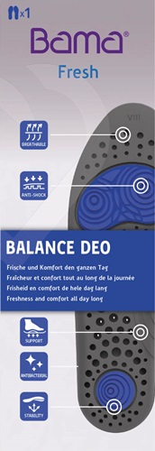Einlegesohle Balance Deo Gr.43 BAMA Einlegesohle Balance Deo Gr.43 BAMA