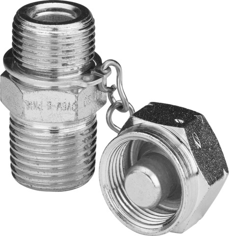 Viega Messkupplung G2580 in R1/2 Stahl verzinkt
