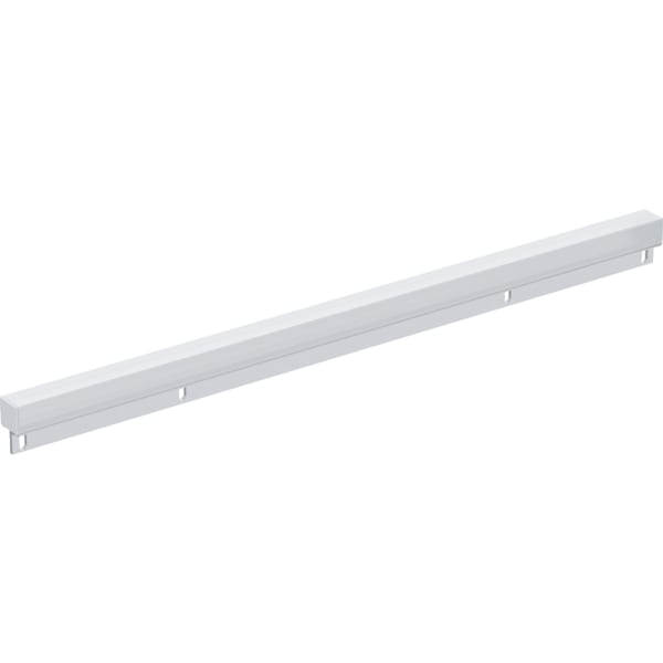 Geberit Lichtleiste ob. f. Option Plus, eckig Lichtspiegel B:40cm, alu.