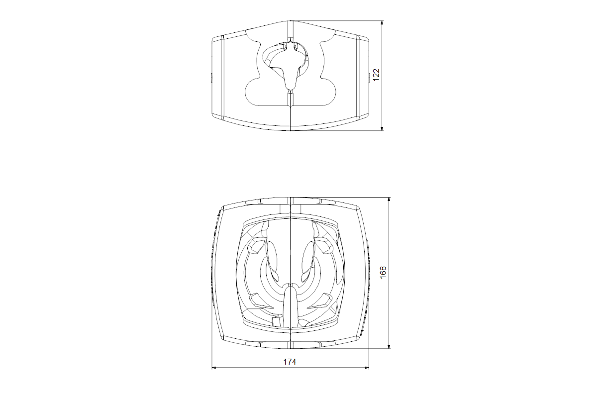 GRUNDFOS Zubehör Isolierungssatz für UPS 25/32/40-100