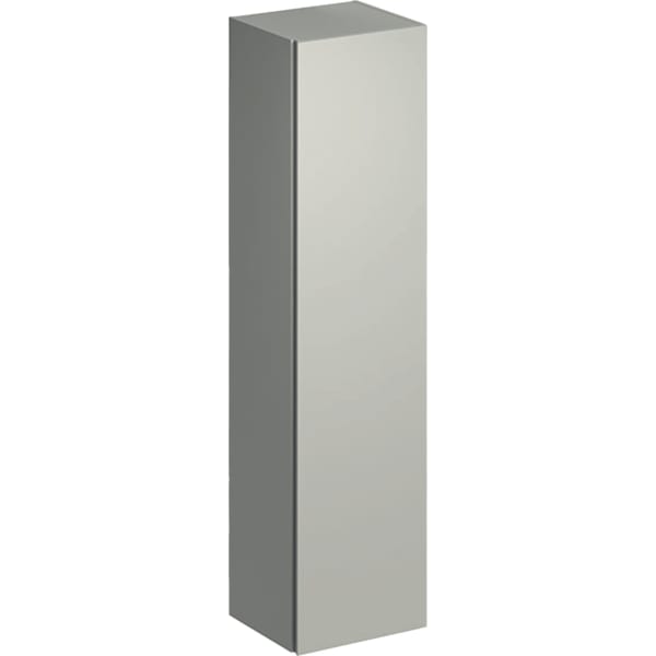 Geberit Xeno2 Hochschrank mit einer Tür und Innenspiegel, 40x170x35,1cm, greige