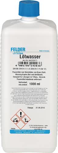 Lötwasser 500 ml FELDER Lötwasser 500 ml FELDER