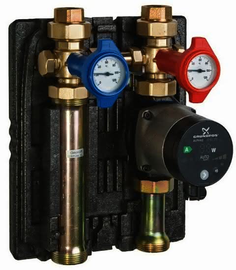 NIBE Heizkreisgruppe DN 25 HKG25C ohne Mischer NIBE Heizkreisgruppe DN 25 HKG25C ohne Mischer