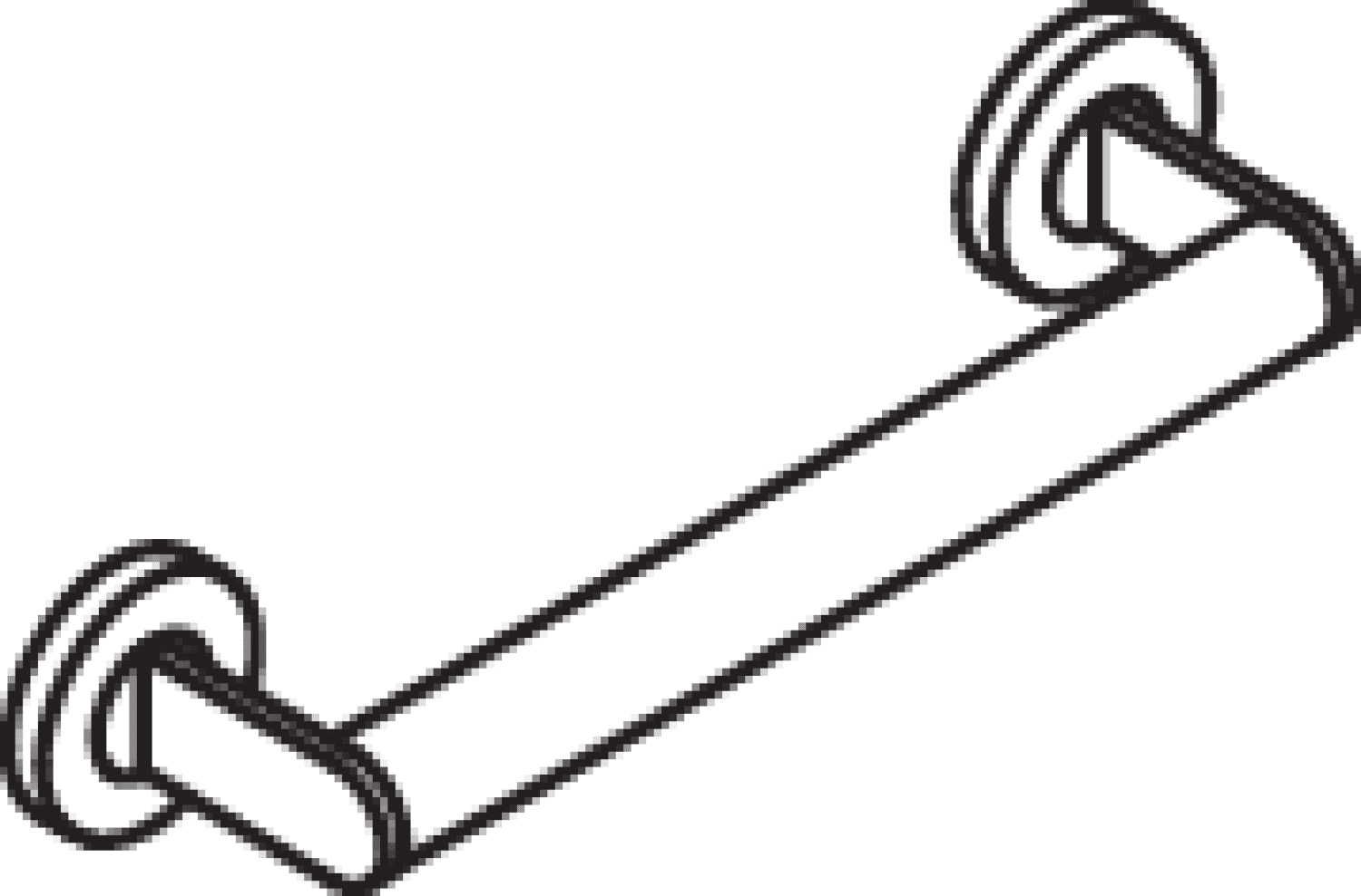 HEWI Haltegriff, d:32, L:300mm, chrom