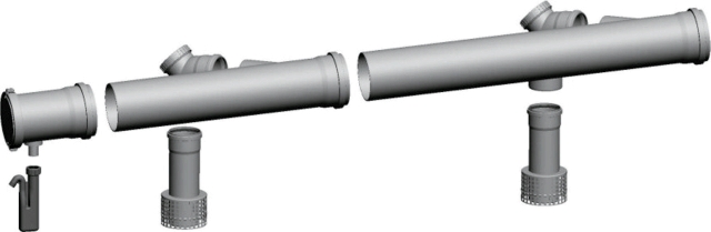 Wolf Grundbausatz DN110/160 raumluftabhängig, für CGB-75/100 Wolf Grundbausatz DN110/160 raumluftabhängig, für CGB-75/100