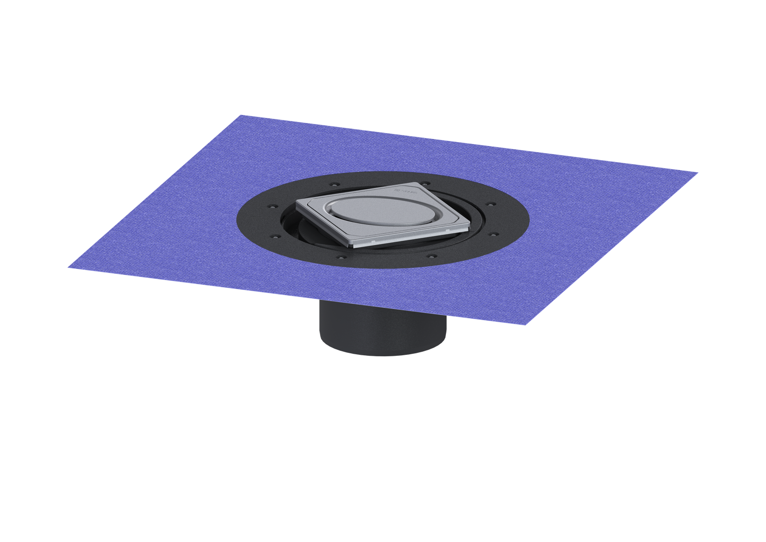 KESSEL-Aufsatzstück Variofix Designrost Oval, V4A, L 15