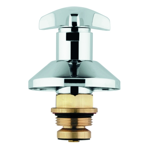 GROHE Oberteil 11507 für UP-Ventile Trecorn Griff Markierung blau 1" chrom