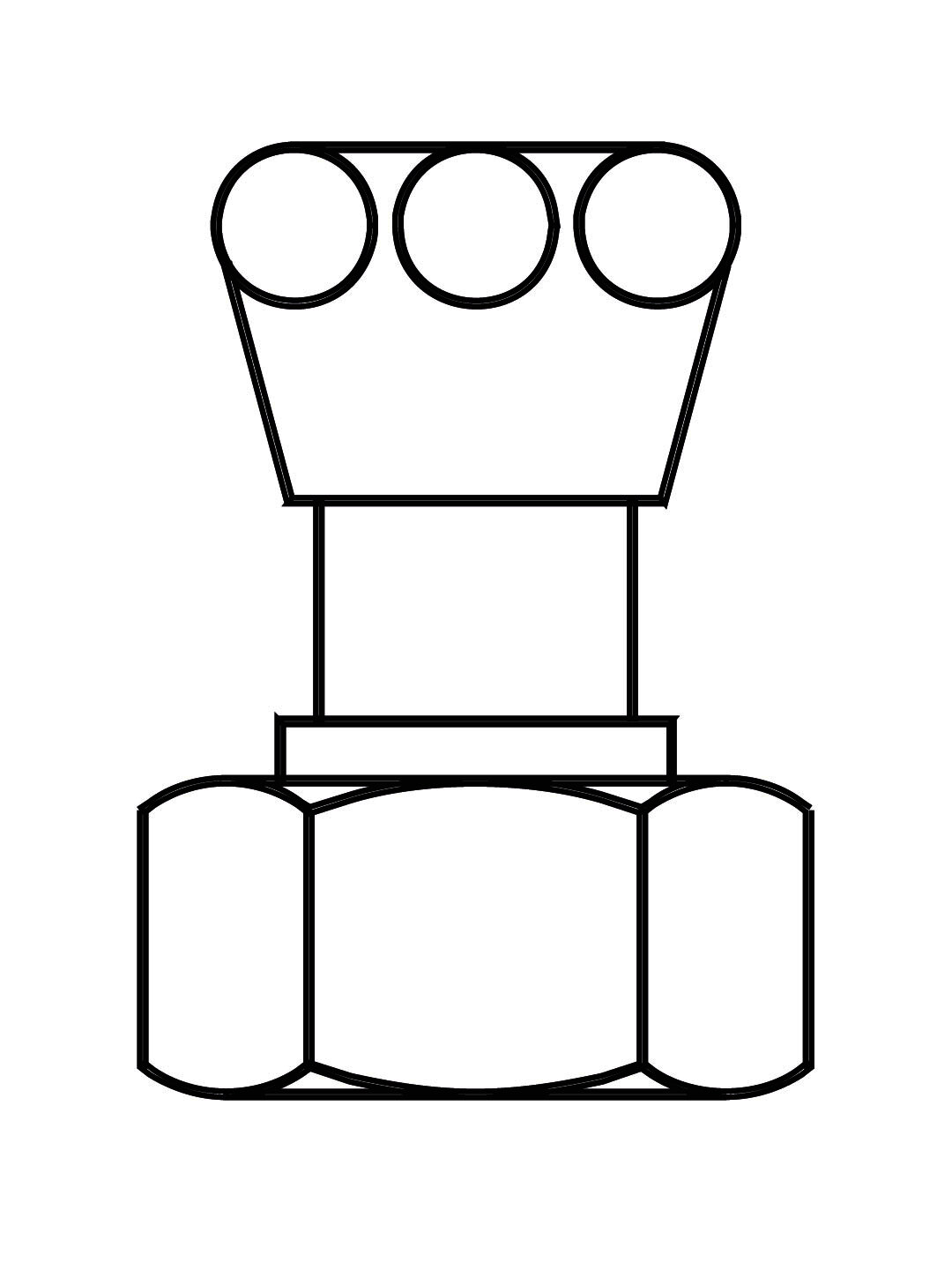 Konusquetschverschraubung G1/2A-G3/4