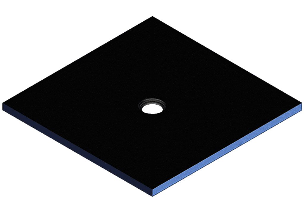KR Kermi Board Point EXM 180090 L 1800 x B 900 x H 40 mm