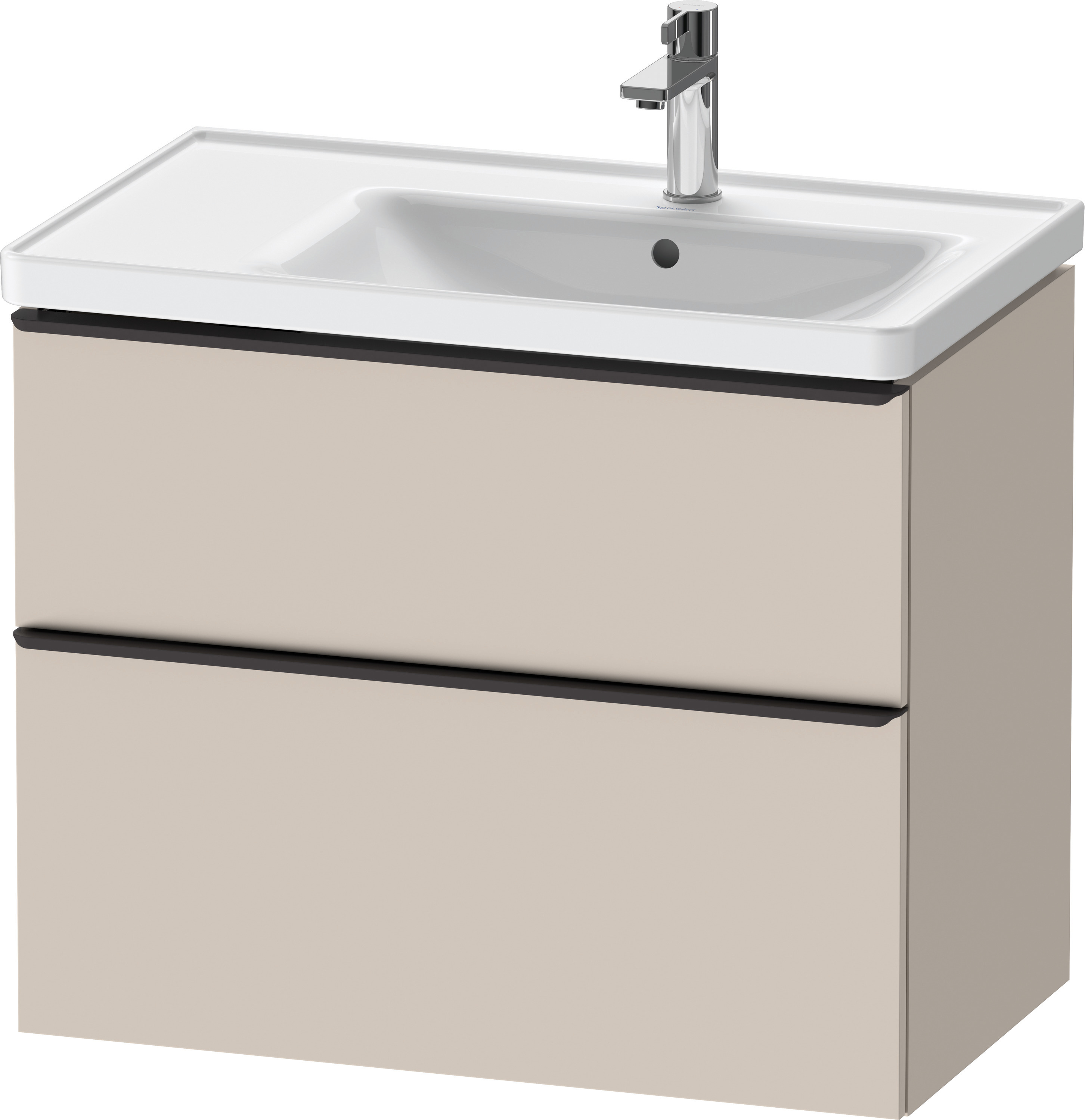 Duravit D-Neo WTU,237080,AZ,1,SBK:1,Gr:D.Schw 784x452x625mm,Wandh,Taupe Matt,Dekor