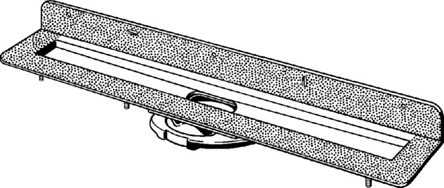 Viega Duschrinnen-Grundkörper Advantix 4982.20 in 800mm Edelstahl