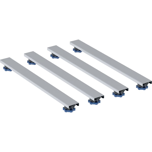 Geberit Set Füße und 4 Traversen 625mm H:6-12cm, für Duschwanne aus Steinharz Geberit Set Füße und 4 Traversen 625mm H:6-12cm, für Duschwanne aus Steinharz