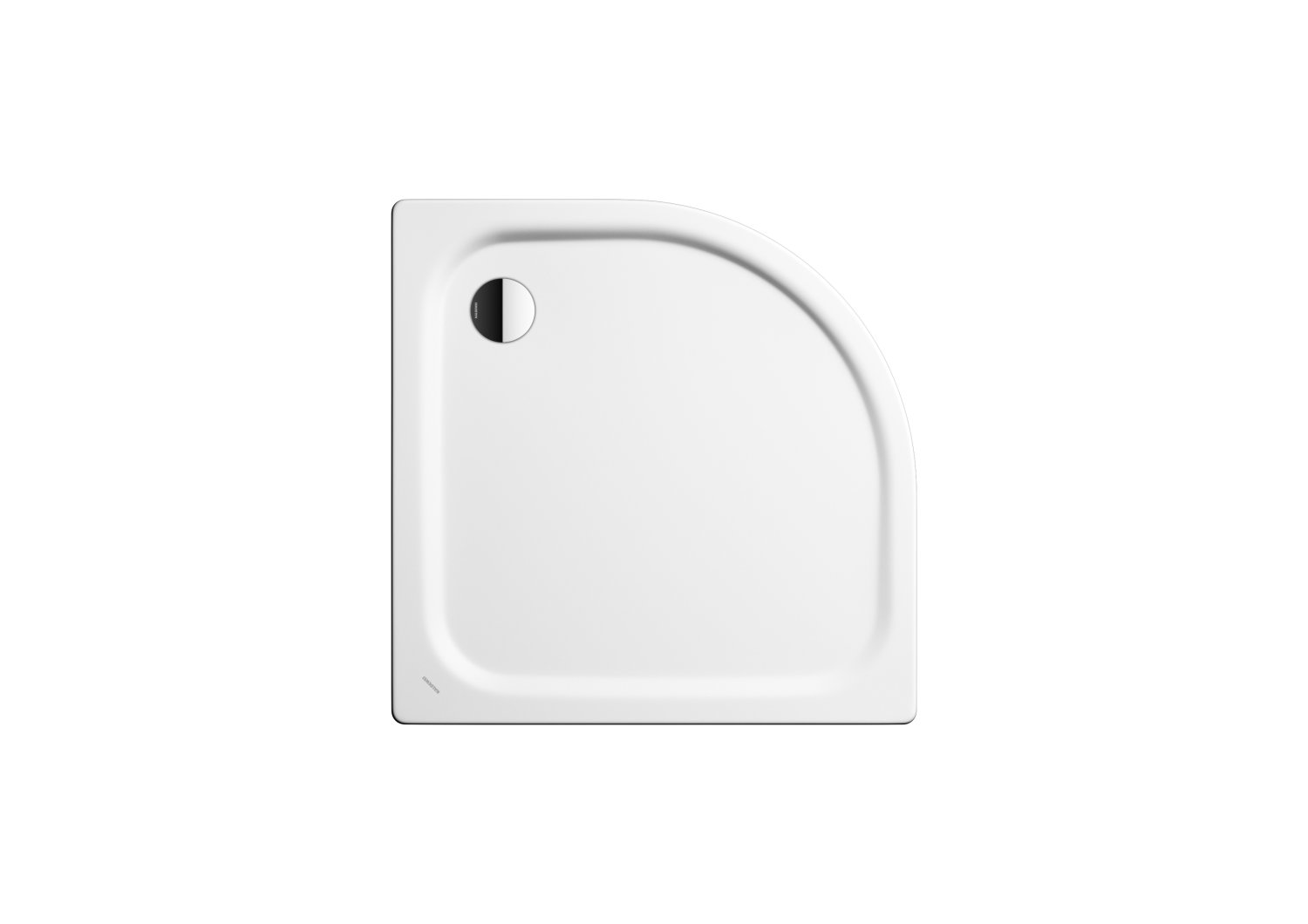 KA DW ZIRKON Mod.604-1,900x900mm, alpinweiß matt,Perl-Effekt