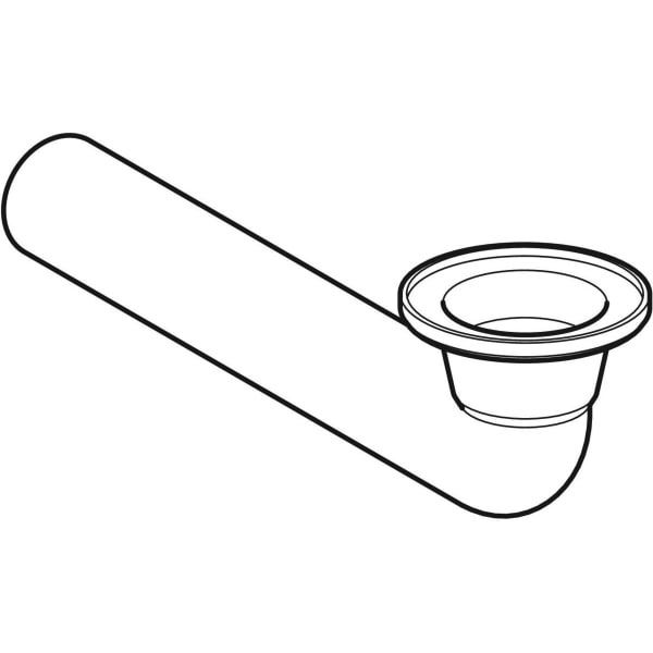 Geberit Anschlussbogen 90Gr mit Ablaufventil