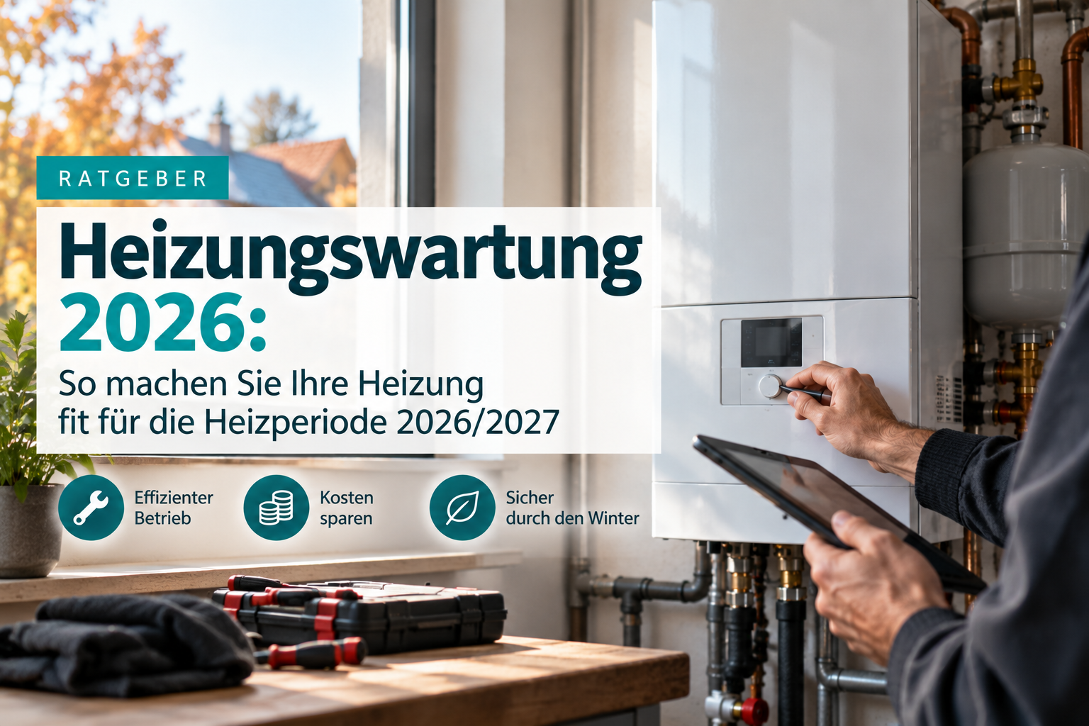 Heizungswartung 2026: Kosten & Checkliste | SHK Helden
